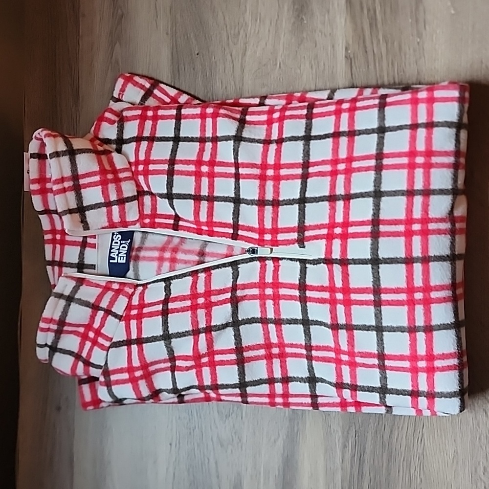 Lands End Quarter Zip Pullover